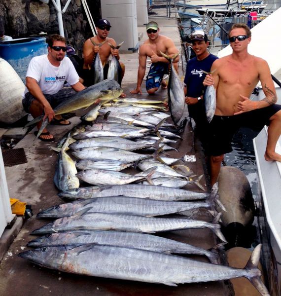 5-14-2013
Quality catch Ono, Mahi Mahi & Tuna
Keywords: mahi mahi,dorado,dolfin,hawaii,north shore,charter,boat,fishing,trip,fish,oahu,sportfishing,deep sea,trolling