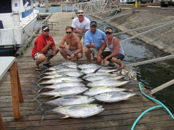 7-29-2012
Full Speed Yellowfin Fishing! Foxy Lady Style

