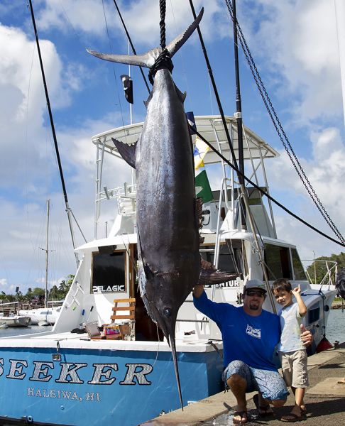 Pacific Blue Marlin
Keywords: marlin blue sport fishing charter boat sportfishing chupu hawaii oahu
