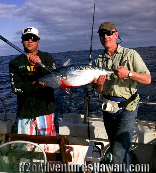 3-5-2013
Keywords: kava,curly,tuna,hawaii,north shore,charter,boat,fishing,trip,fish,oahu,sportfishing,trolling