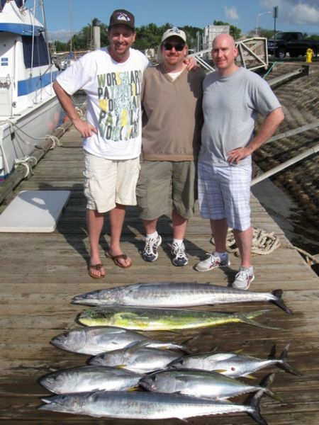 1-19-2012
Day two for Will, Sean and Bill. They found the sun and some nice fish too!
