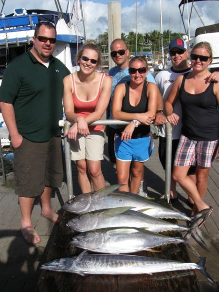 1-22-2011
Wahoo and a few larger model Yellowfin. Nice work gang.
