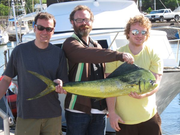 11-12-09
All J.P. Mark and Michal needed was one Mahi Mahi. Just one... They it and that was a wrap!
