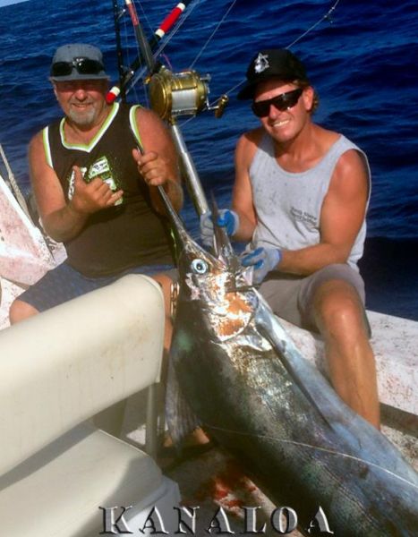 7-1-2013
Nice catch Capt Mick'O on the Kanaloa
Keywords: marlin,mahi mahi,dorado,dolfin,hawaii,north shore,charter,boat,fishing,trip,fish,oahu,sportfishing,deep sea,trolling