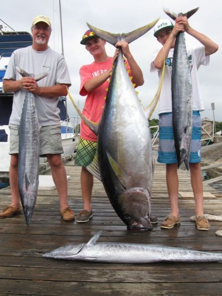 7-17-2012
AHI!! There's a 200 pounder!! And 3 nice Ono's too!
