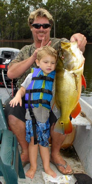 The lake slob!! This one was so big we had to put on a life jacket.
