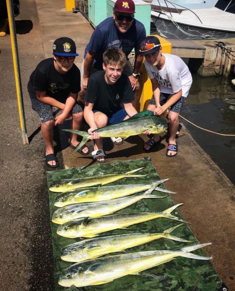7-31-2019
Keywords: CHUPU SPORT FISHING CHARTER HAWAII FLYER MAHI MAHI DORADO DOLPHIN FISH
