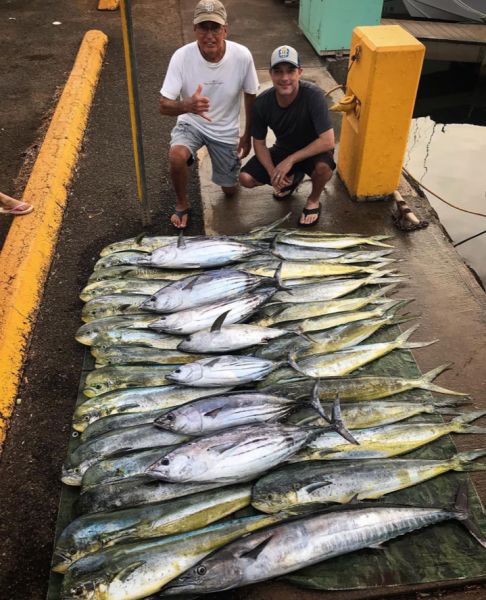 8-4-2019
Keywords: CHUPU SPORT FISHING CHARTER HAWAII FLYER TUNA WAHOO MAHI MAHI DORADO DOLPHIN FISH