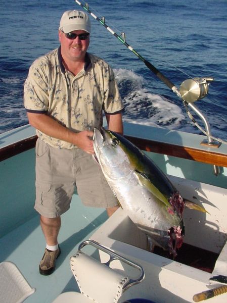 Tuna vs. Mako... The Tuna lost.
Keywords: sharks hawaii